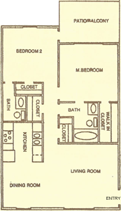 2Bedroom_1andHalf_Bath_900SqFt